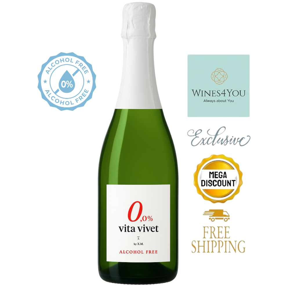 Vita Vivet Alcohol Free Spain Sparkling Wine